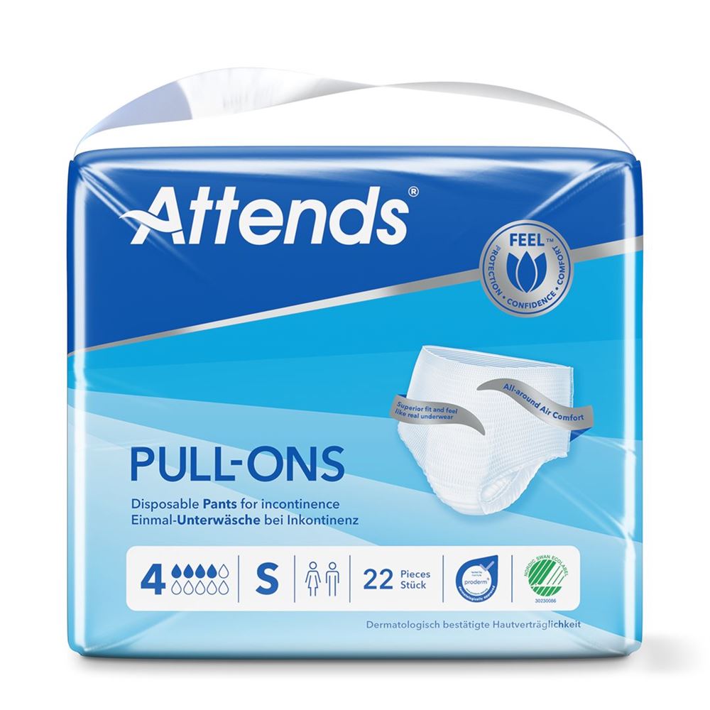 Image of Attends Pull Ons 4 S Btl 22 Stk