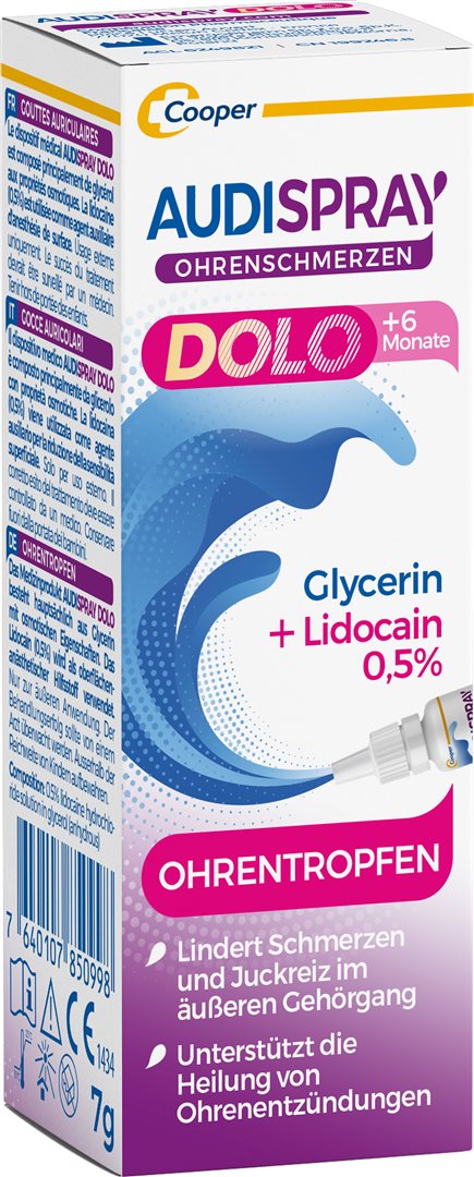 Image of Audispray Dolo Gtt Auric Fl 7 g