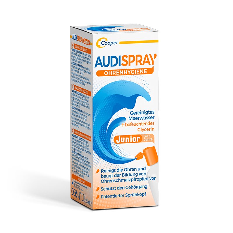 Audispray Junior Hygiène des oreilles spr 25 ml