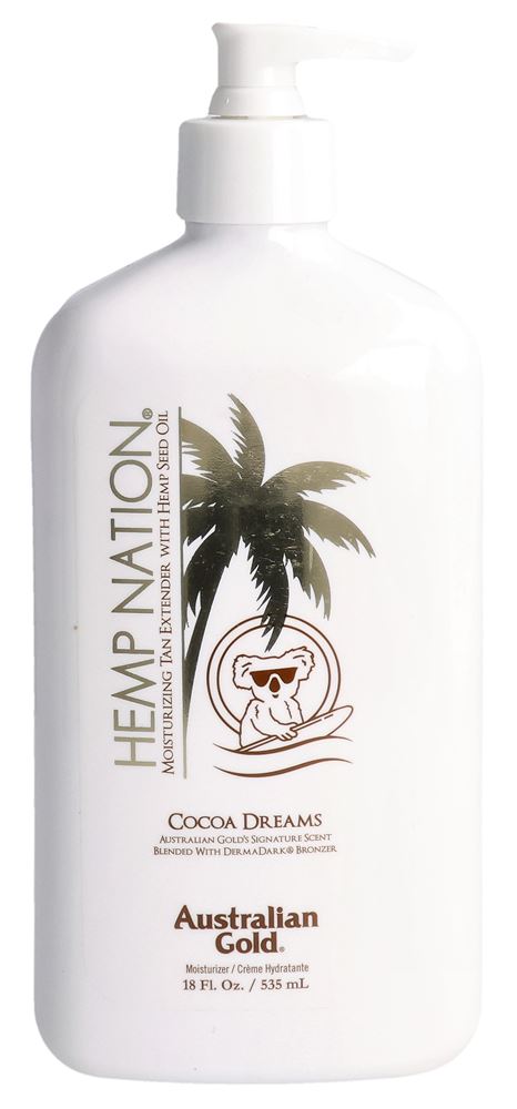Image of Australian Gold Body Lotion Hemp Nation Cocoa Dreams Disp 535 ml
