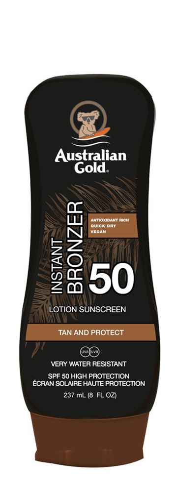 Australian Gold Lotion mit Bronzer Spf50 Fl 237 ml