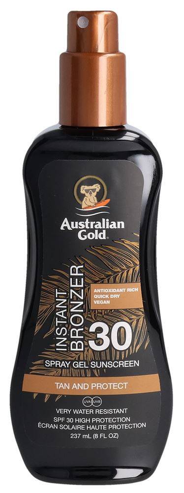 Image of Australian Gold Spray Gel mit Bronzer Spf30 237 ml