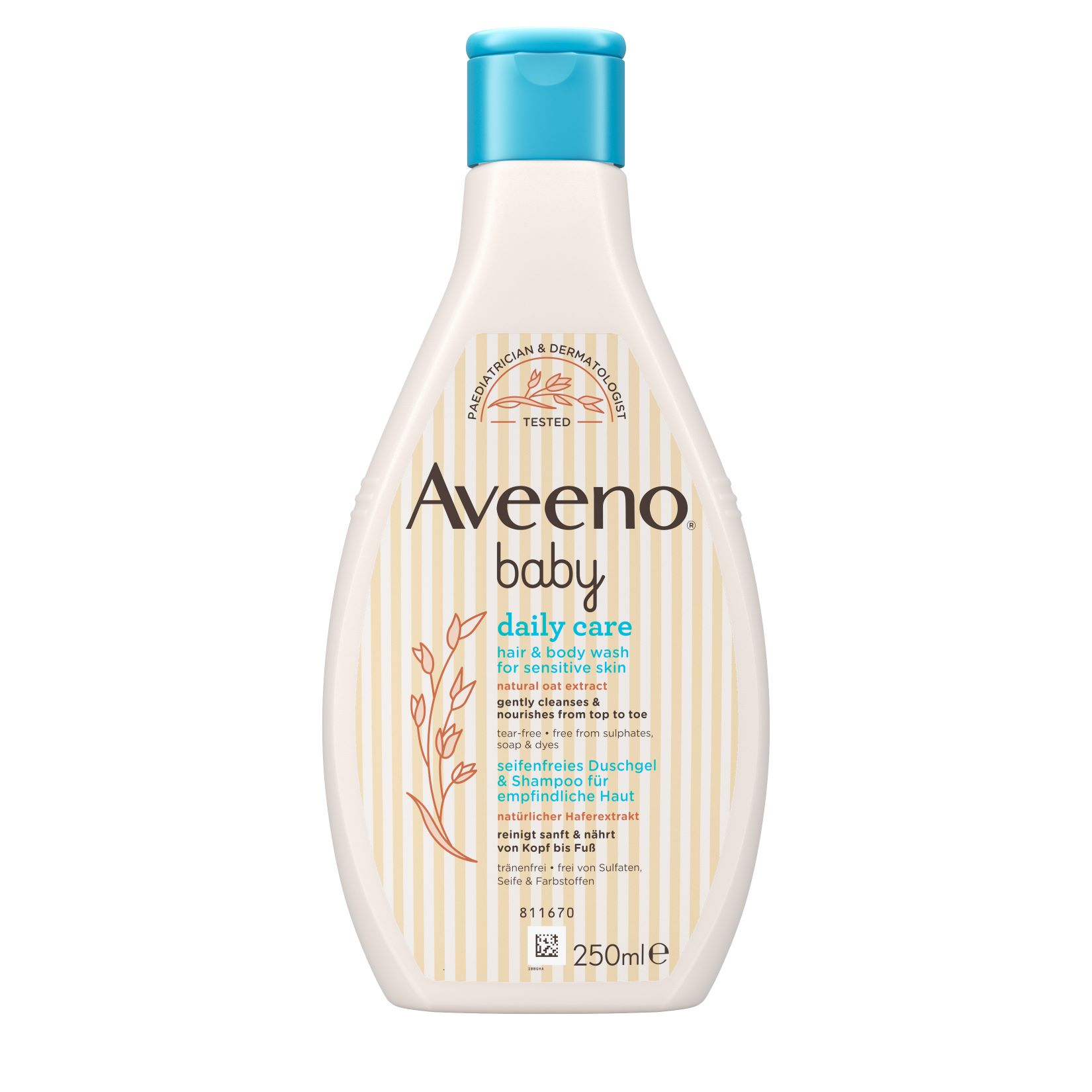 Image of Aveeno Baby Daily Care Duschgel & Shampoo Fl 250 ml