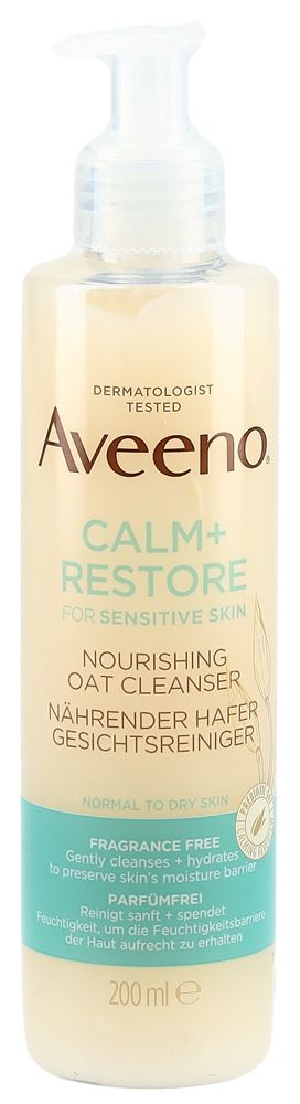 Aveeno Calm+Restore detergente nutriente viso avena dist 200 ml