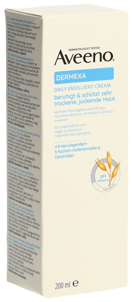 Image of Aveeno Dermexa Emollientien Creme Tb 200 ml