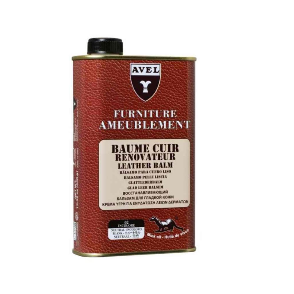 Image of Avel Flüssigbalsam dunkelbraunes Leder 500 ml