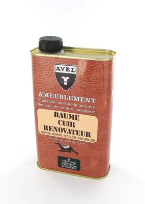 Image of Avel Flüssigbalsam schwarzes Leder 500 ml