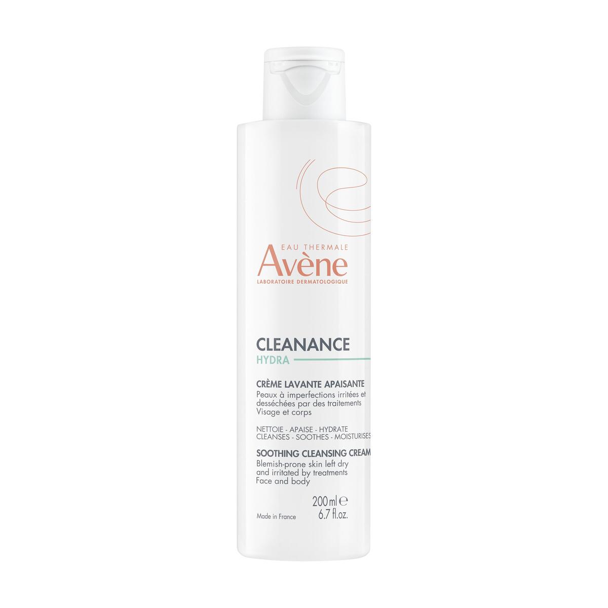 Avene Cleanance Hydra crème lavante apaisante dist 200 ml