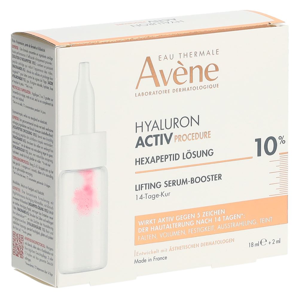AVENE Hyaluron Activ Procedure Hexapeptide Serum: Produktbild