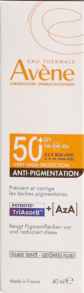 Avène SUN Anti-Pigmentation Getöntes Fluid LSF 50+ (40ml)