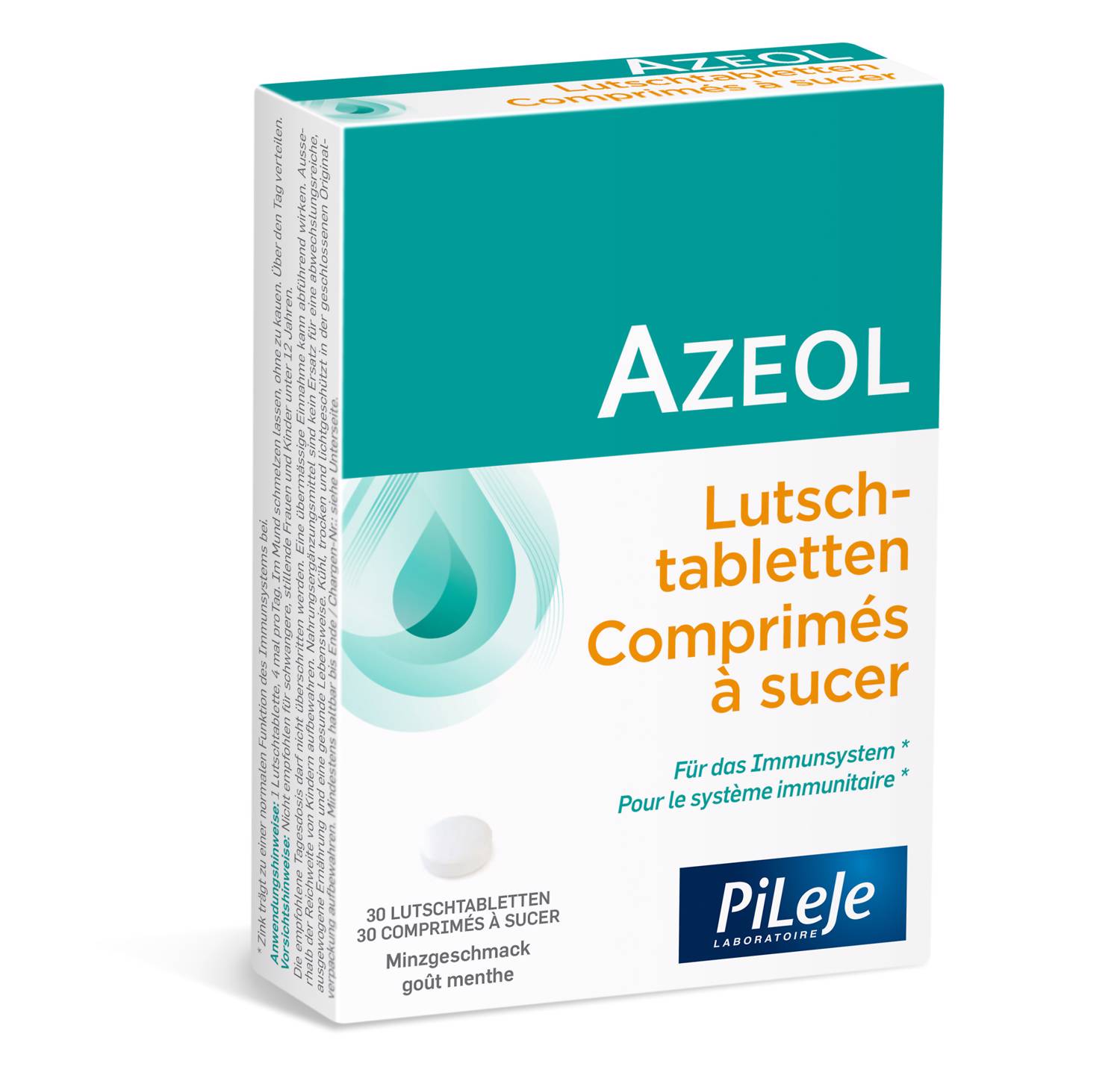 Image of Azeol Lutschtabl Minzgeschmack 30 Stk