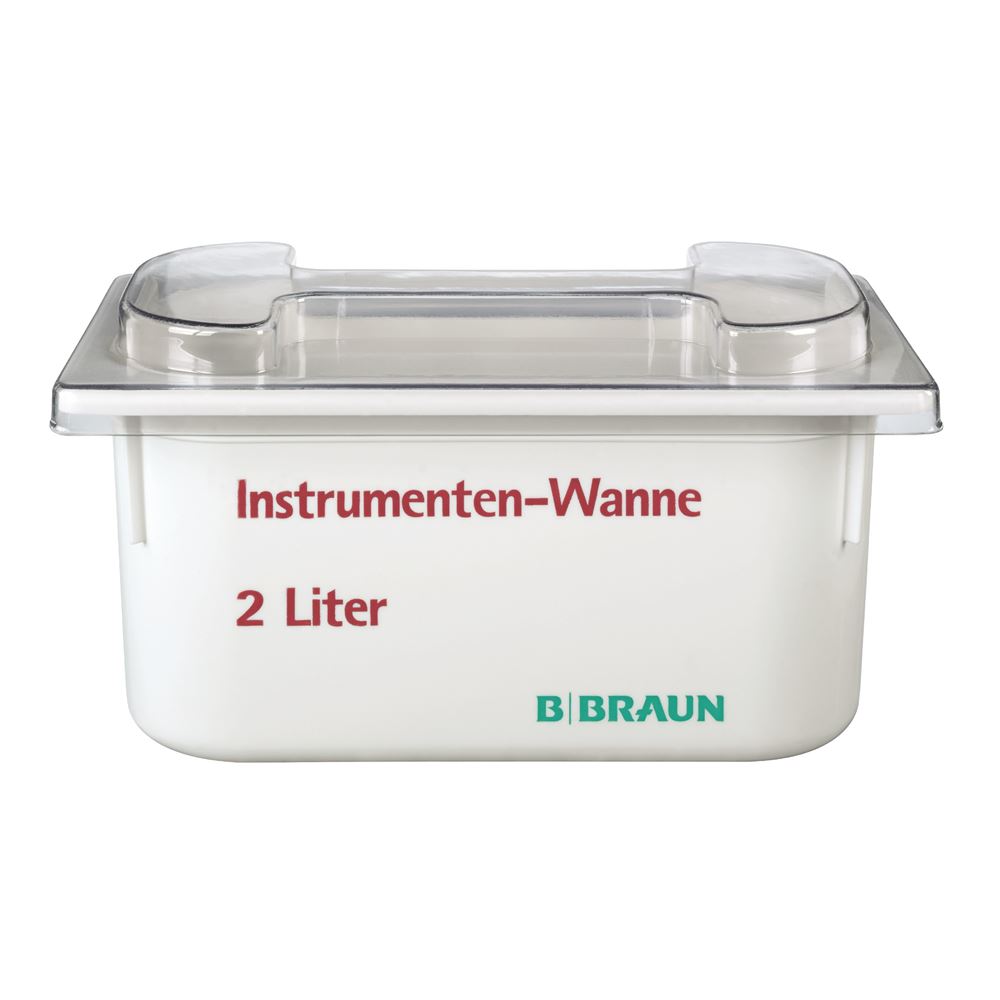 Image of B. Braun Instrumentenwanne 2l mit Sieb + Deckel