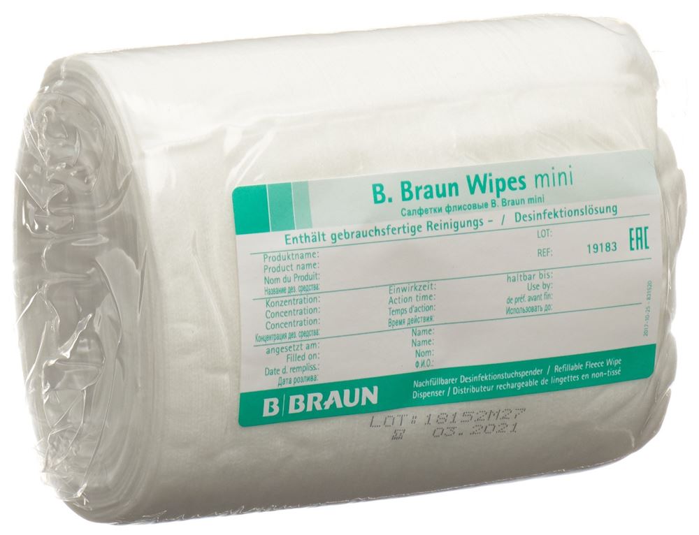 Image of B. Braun Wipes Mini Tuchrolle 25 Stk