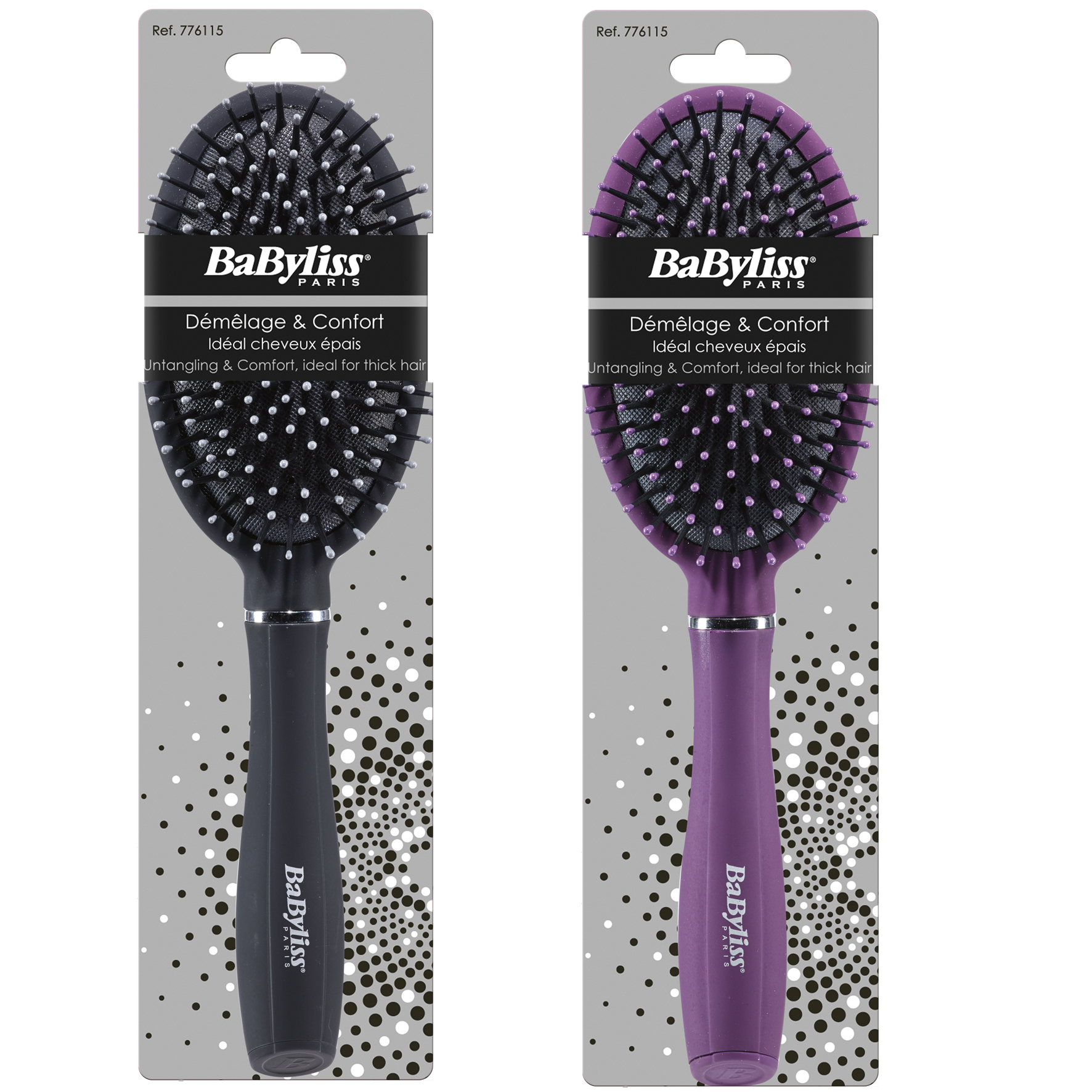 Image of Babyliss Pneumatische Ovalbürste mit Noppen
