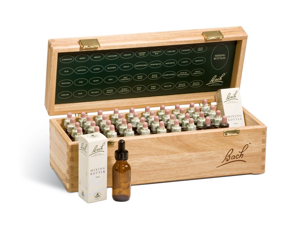 Image of Bach-Blüten Wooden Box 40x20ml