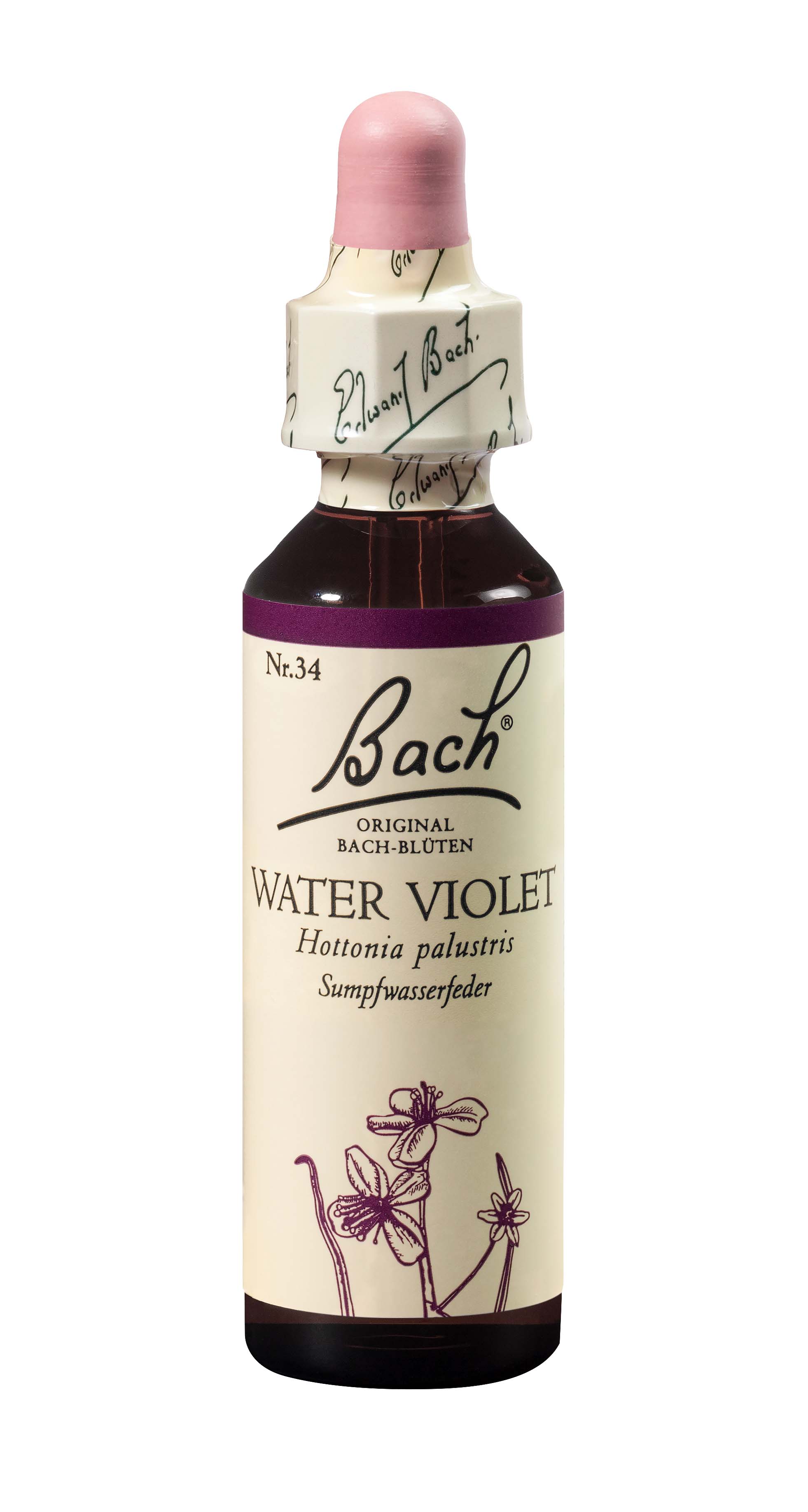 Image of Bach-Blüten Original Water Violet No34 20 ml