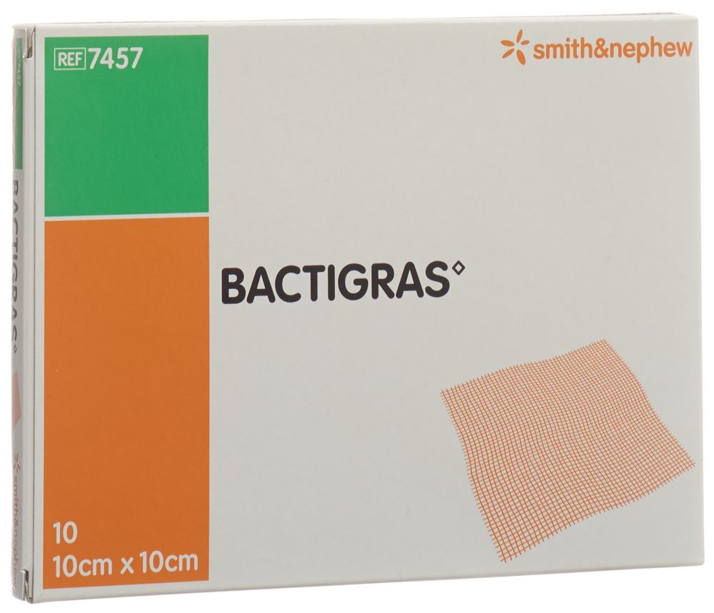 Image of Bactigras Gazeverband 10cmx10cm 10 Btl