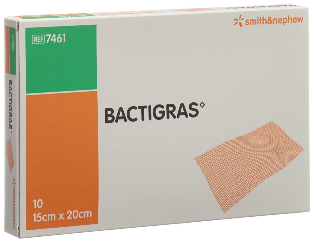 Bactigras Gazeverband 15cmx20cm Btl 10 Stk