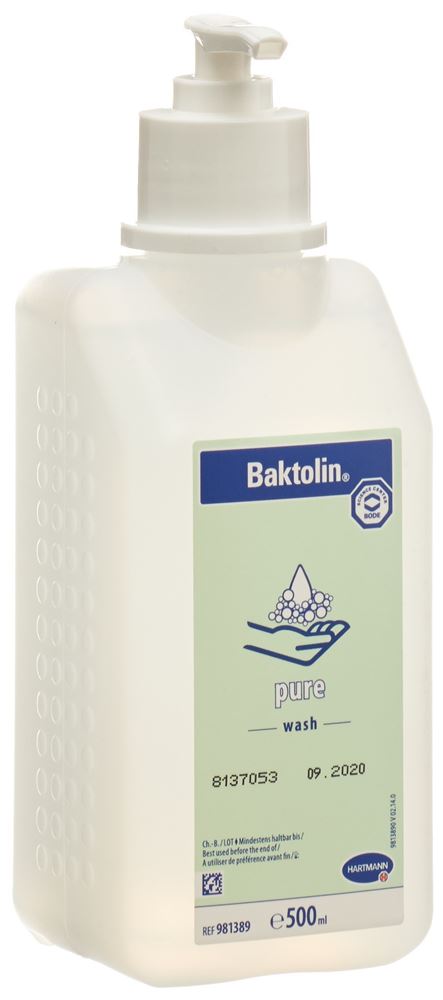 Image of Baktolin pure Waschlotion mit Pumpe 500 ml
