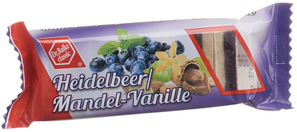 Image of Balke Schnitten Heidelbeer/Mandel-Vanille 100 g