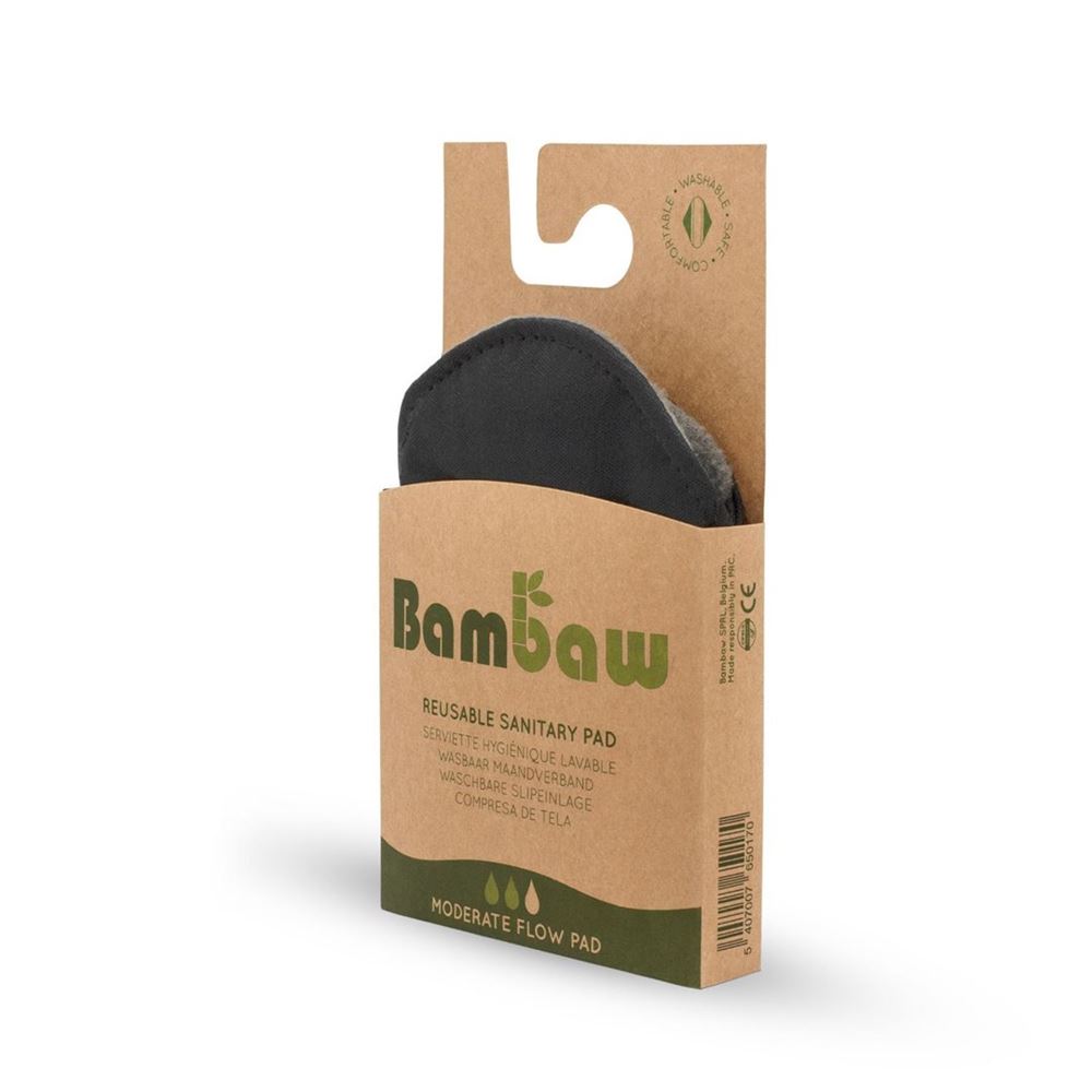 Image of Bambaw Monatsbinden moderat flow wiederverwendbar