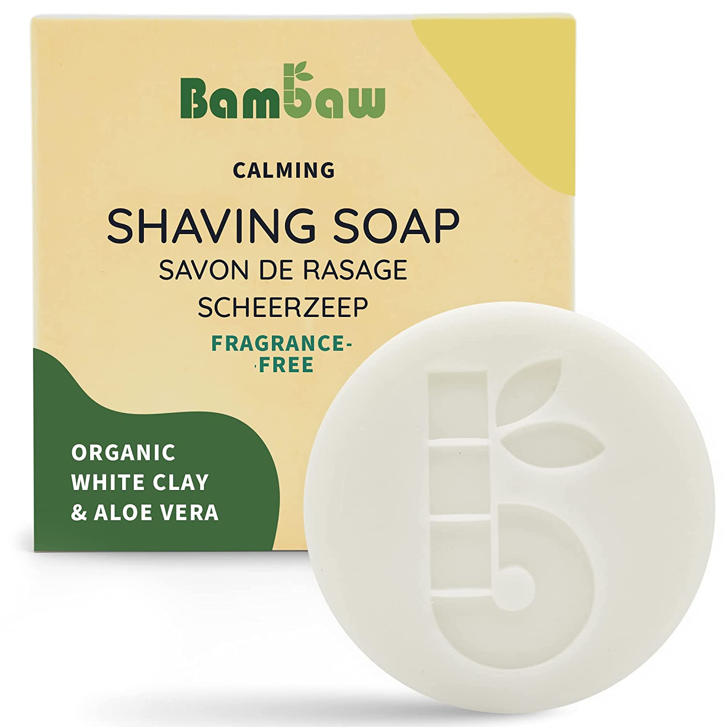 Image of Bambaw Rasierseife ohne Parfum