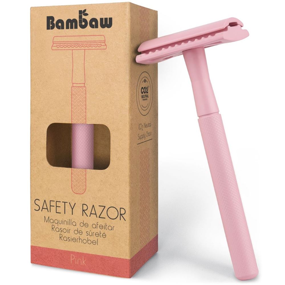 Image of Bambaw Sicherheits-Rasierer pink