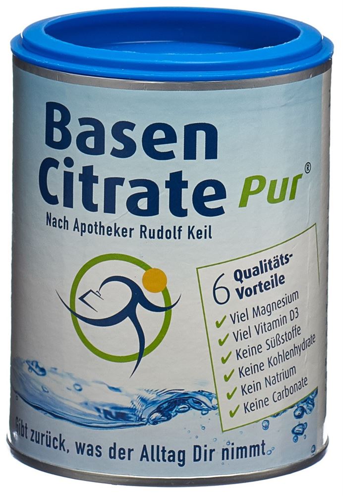 Basen Citrate Pur polvere scatola 216 g