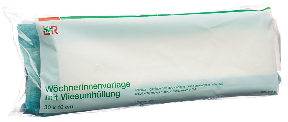 Image of Bastos Viegas Wöchnerinnenvorlage 30x10cm Vlies Btl 5 Stk