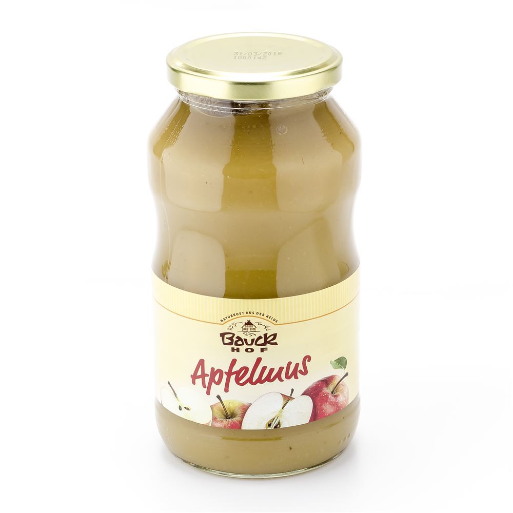 Image of Bauckhof Apfelmus mit Apfeldicksaft 700 g
