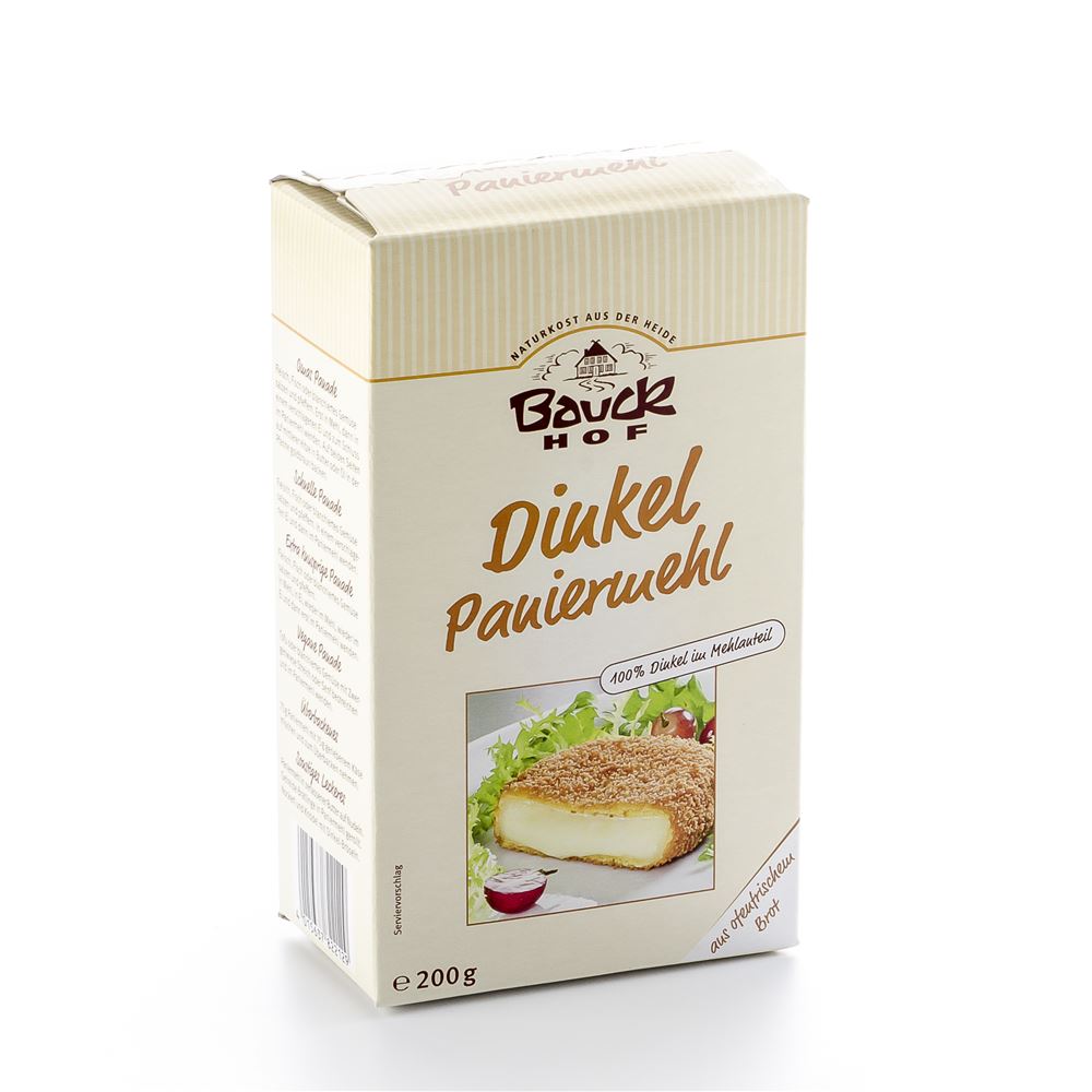 Image of Bauckhof Dinkel-Paniermehl Karton 200 g