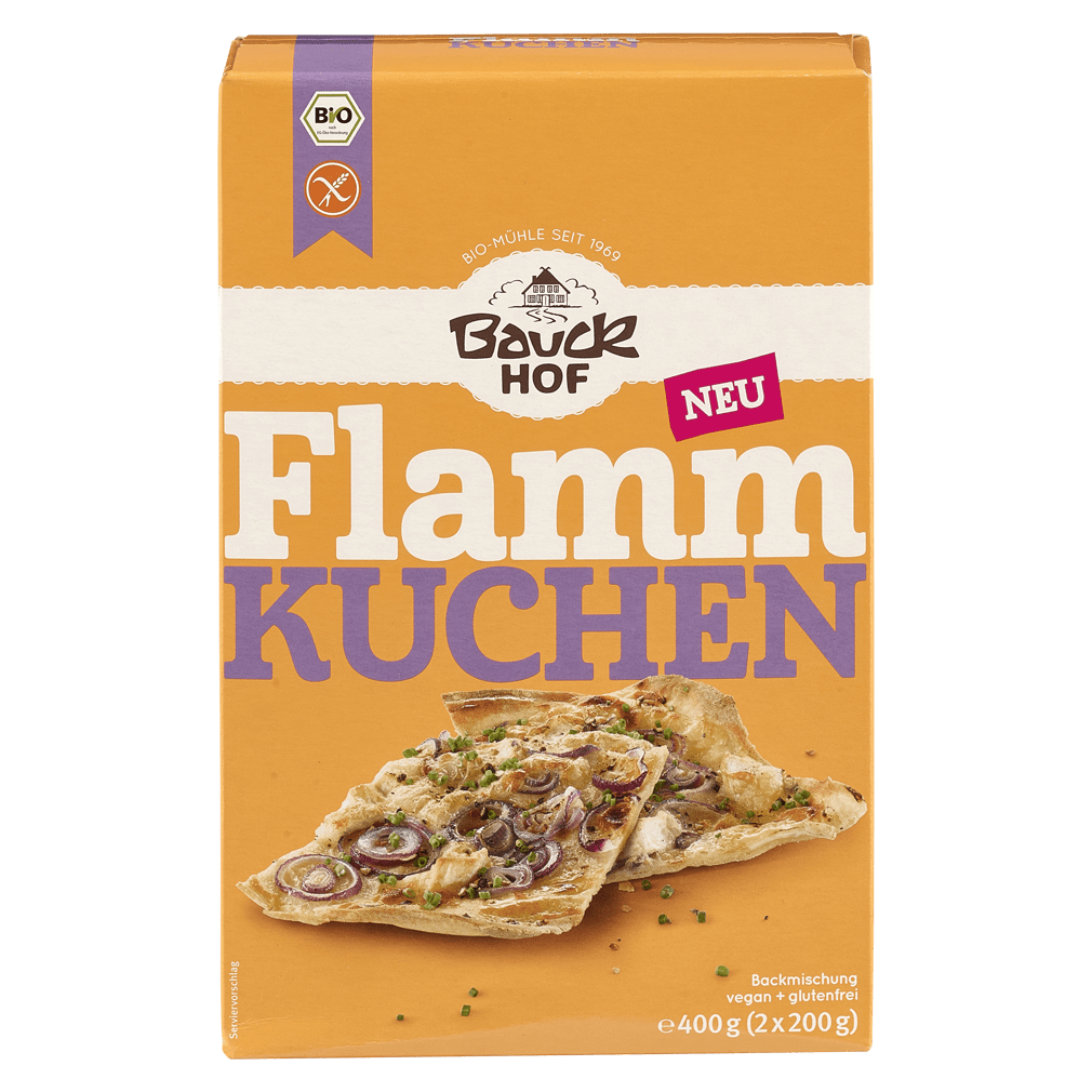 Bauckhof tarte flambée sans gluten 2 x 200 g