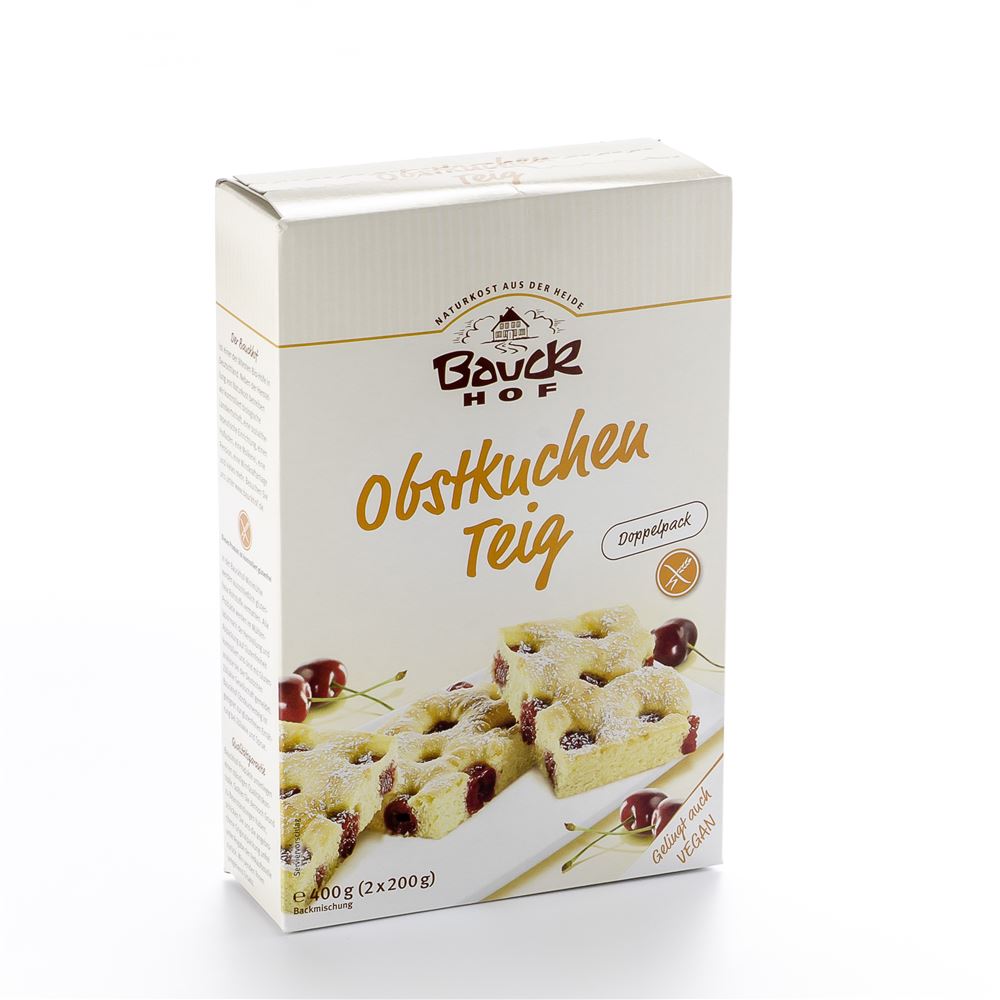 Image of Bauckhof Obstkuchenteig Backmischung glutenfrei 400 g