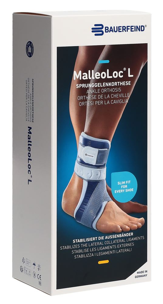 Bauerfeind MalleoLoc L Stabilorthese universal links titan