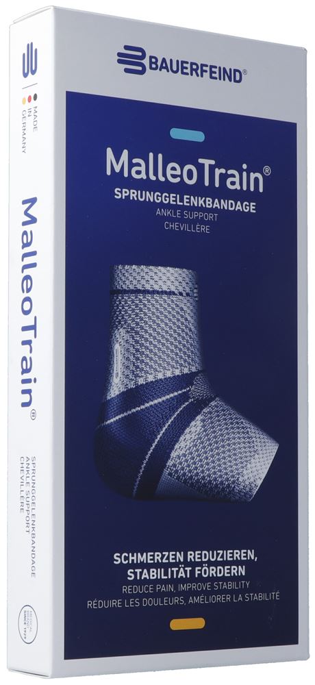 Image of Bauerfeind MalleoTrain Aktivbandage Gr4 links titan
