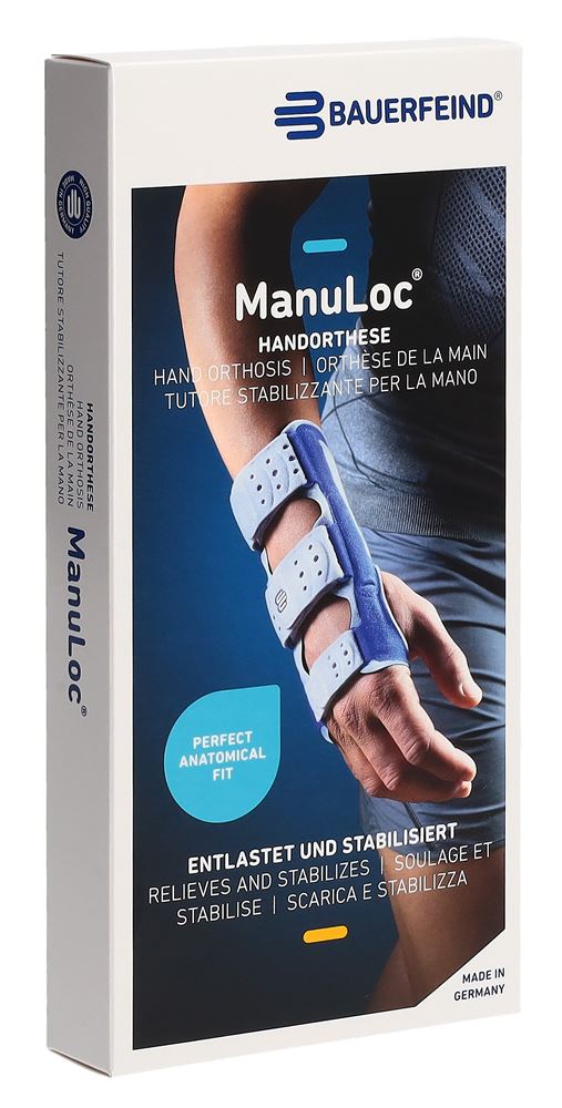Bauerfeind ManuLoc Stabilorthese Gr0 titan