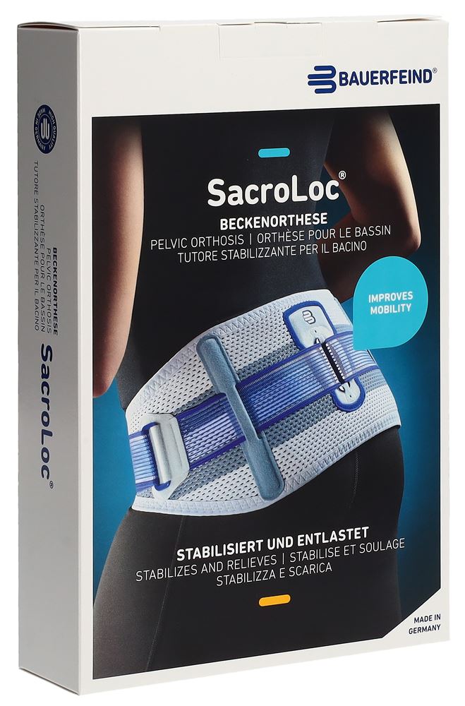 Bauerfeind SacroLoc Stabilorthese Gr3 titan