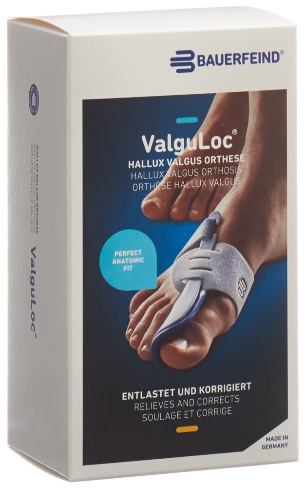 Image of Bauerfeind ValguLoc Stabilorthese Gr2 links titan