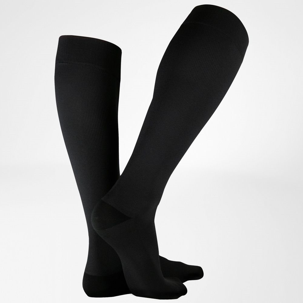 Bauerfeind VenoTrain Business Kkl2 AD L foot short normal/long geschlossene Fussspitze schwarz 1 Paar