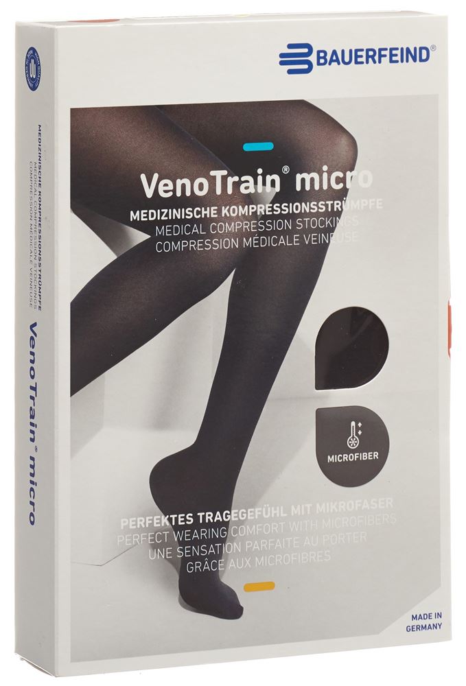 Venotrain Micro A-T Ccl2 S plus/lungo piede chiuso nero