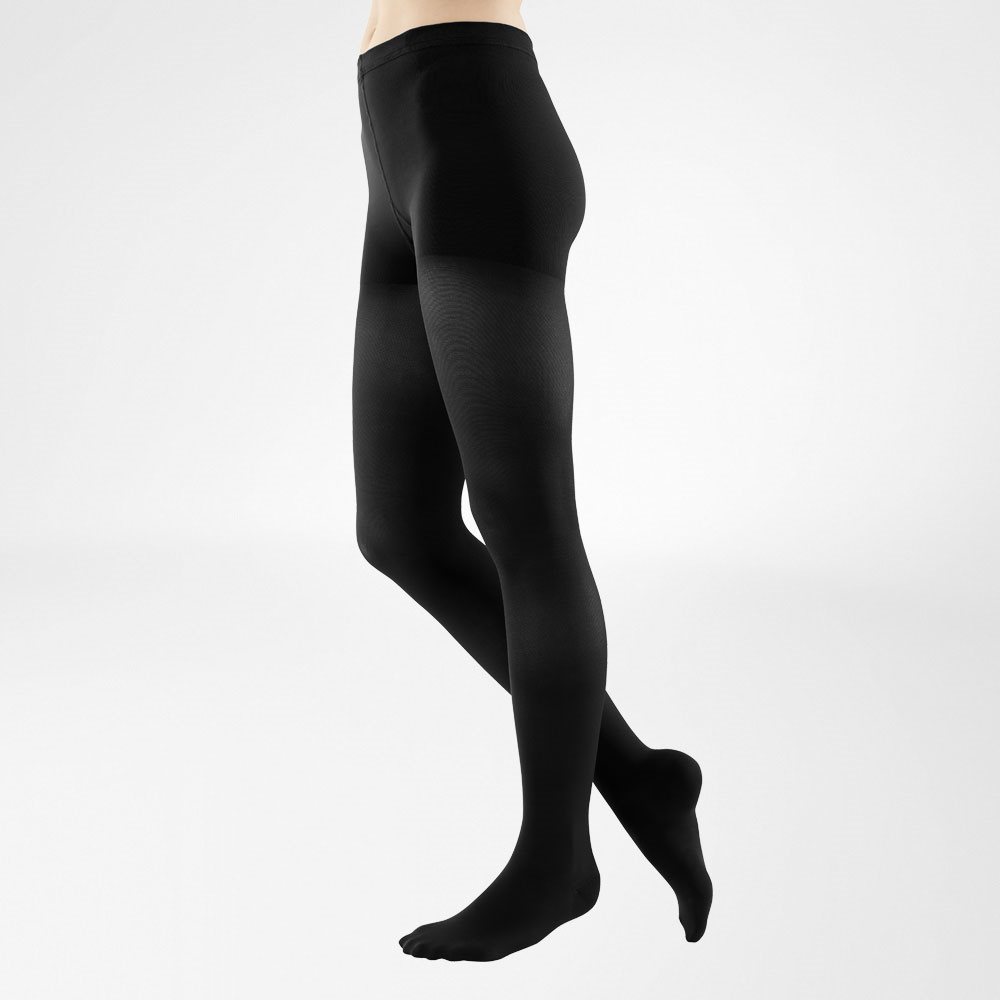 Image of Bauerfeind VenoTrain Soft Kkl2 AT XL normal/short geschlossene Fussspitze schwarz
