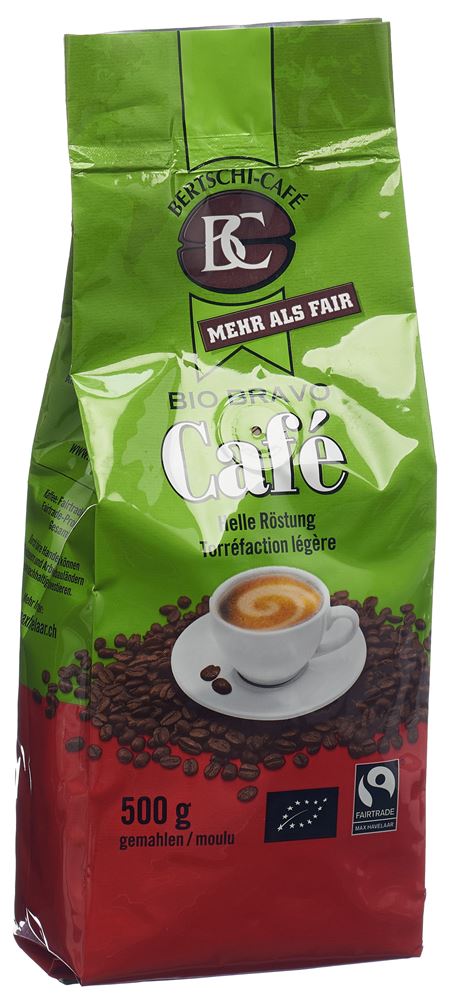 BC Cafe Bio Bravo caffè macinato bio fairtrade 500 g