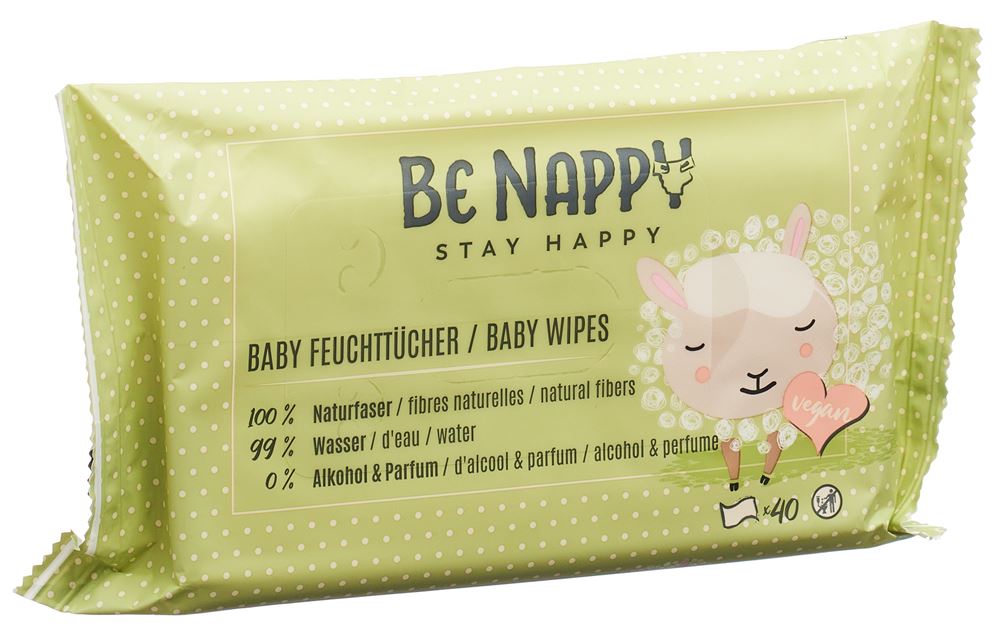 BE Nappy Feuchttücher Btl 40 Stk