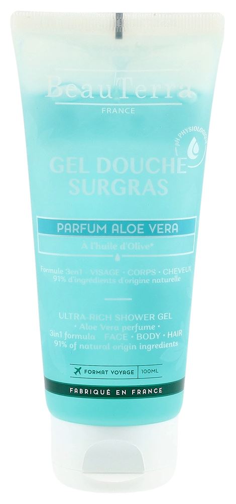Image of BeauTerra Duschgel reichhaltig Aloe Vera Tb 100 ml