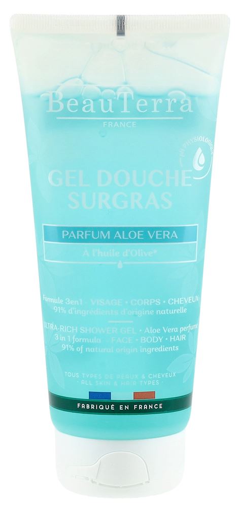 Image of BeauTerra Duschgel reichhaltig Aloe Vera Tb 200 ml