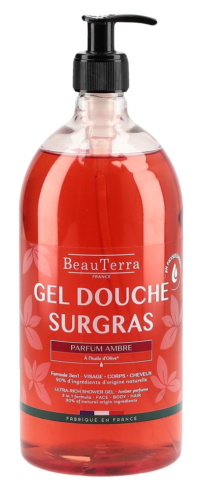 Image of BeauTerra Duschgel reichhaltig Bernstein Fl 1000 ml