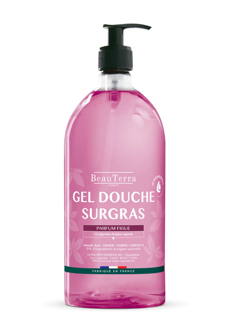 Image of BeauTerra Duschgel reichhaltig Feigen Fl 1000 ml