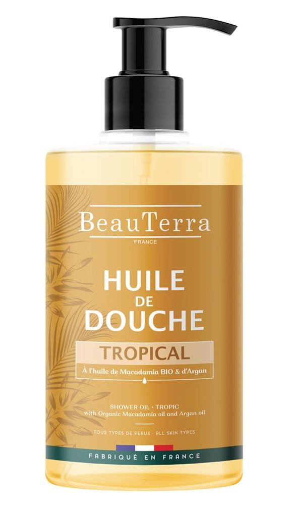 BeauTerra olio doccia tropicale flacone 750 ml