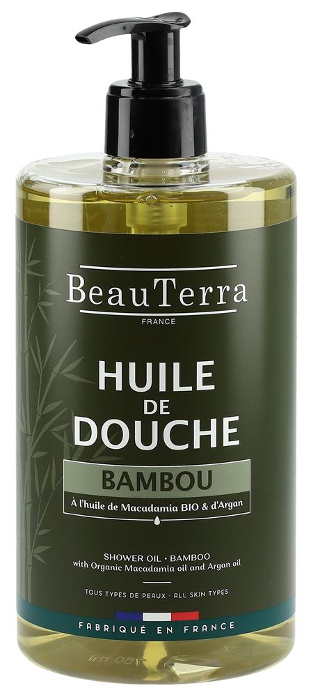 BeauTerra huile de douche bamboo fl 750 ml