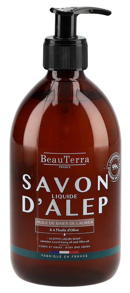 BeauTerra savon d'Alep liquide fl 500 ml